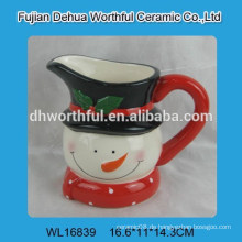 Cutely Schneemann Design Keramik Milch Krug